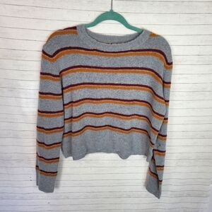 EMORY PARK AMELIA CROPPED PULLOVER, SZ MEDIUM